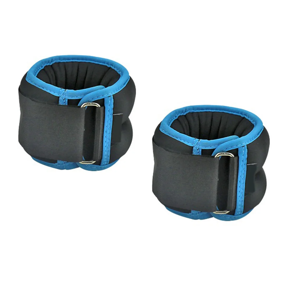 

1 Pair 1kg Adjustable Weight Lifting Elastic Soft Pressurized Wristband Weight-bearing Sandbag Wrist Guard Sand Binding Wristban