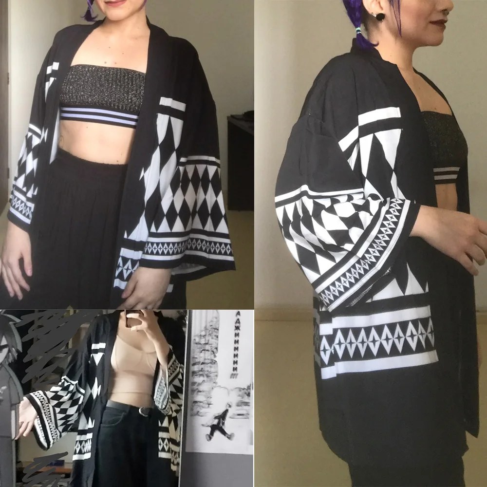 Кимоно для косплея аниме Токийский рественс потрясающие кимоно кардиган накидка