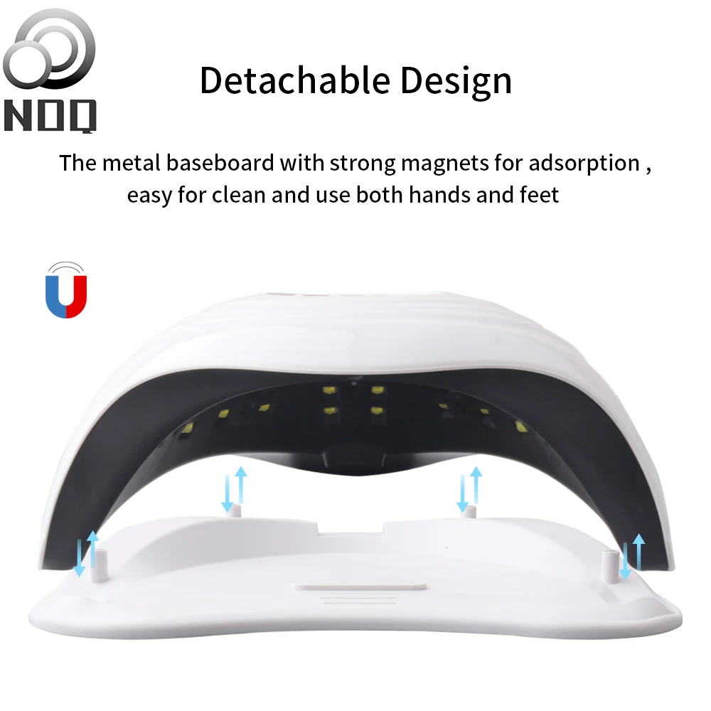 УФ Светодиодный светильник NOQ SUN 5X Plus Max72W Сушилка для ногтей с 36 бусинами