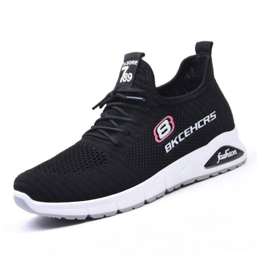

Ladies Trainers Casual Mesh Shoes Women Flat Shoes Lightweight Sneakers Breathable Footwear Female Basket Shoes Plus Size zz145