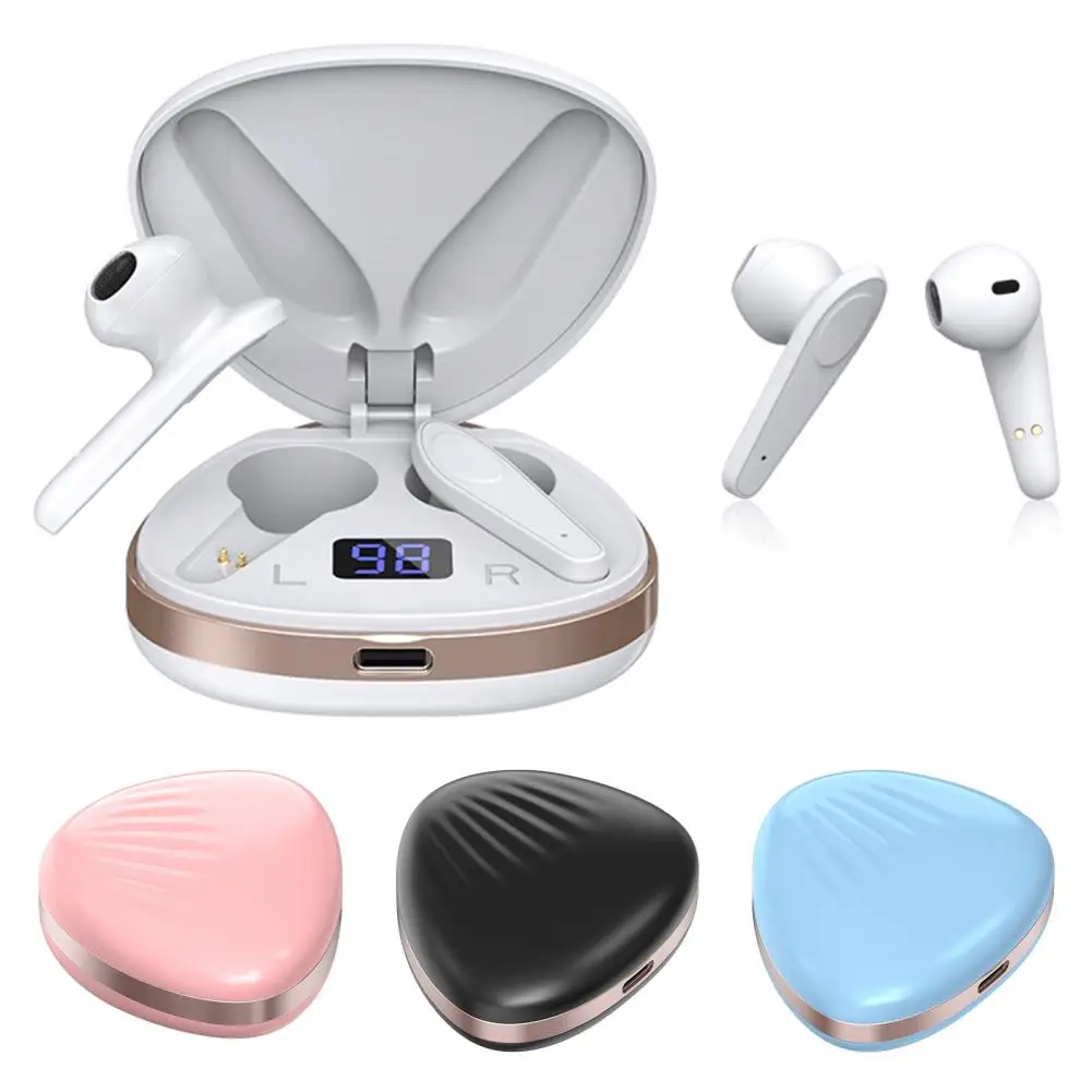 

X19 Bluetooth 5.1 Smart-Touch In-Ear Wireless Bluetooth Headset Fashion Shell-Shaped Stereo Sports And Ieisure Headset