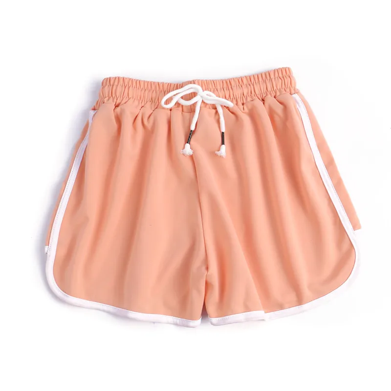 Спортивные шорты размера плюс для женщин лето 2020 Новые повседневные с высокой