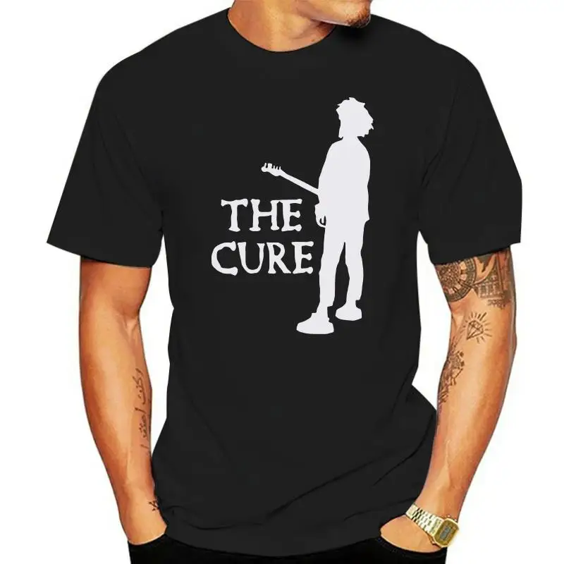 

T Shirt The Cure T Shirt Rock Schwarz mit Logo Weis Musik Dark New Wave Long Sleeve Hoddies unisex hoddie short sleeve Tee Shirt
