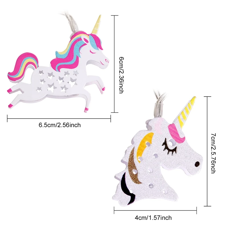 

Staraise 1.8M Unicorn LED Lights String Unicorn Party Decor Unicorn Head Led Light String Night Light Wedding Favor Party Decor