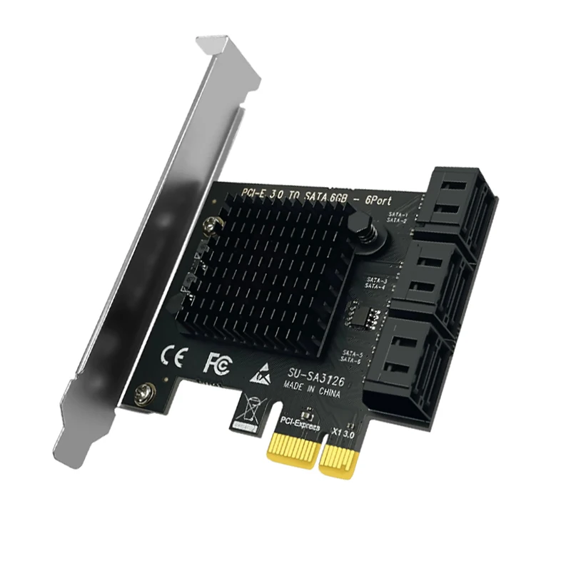 чиа майнинг 6 портов sata 3 pci экспре