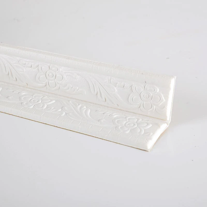 3D рельефный самоклеящийся вспененный плинтус для стен Стикеры талии напольная