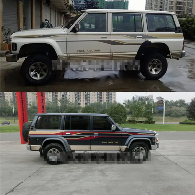 Наклейка для кузова автомобиля Модифицированная наклейка украшения цветная