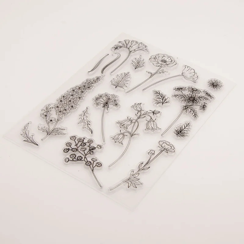 Рисунок 5 - 1 лист букета, прозрачный силиконовый