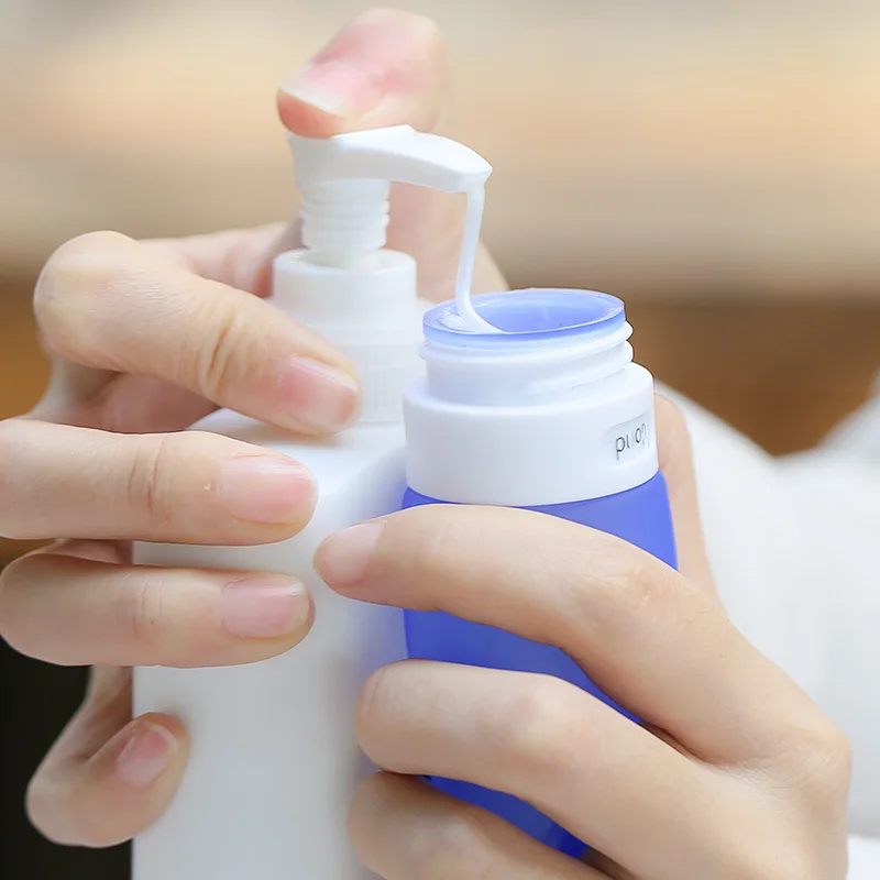 1 шт. портативная Полезная Бутылка для путешествий с присоской бутылка прессом