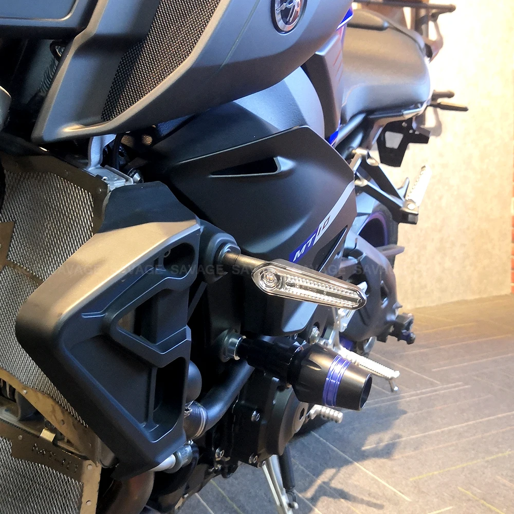 Светодиодный указатель поворота для YAMAHA MT07 700 XJ6 FZ6 MT09 900 MT10 аксессуары мотоциклов