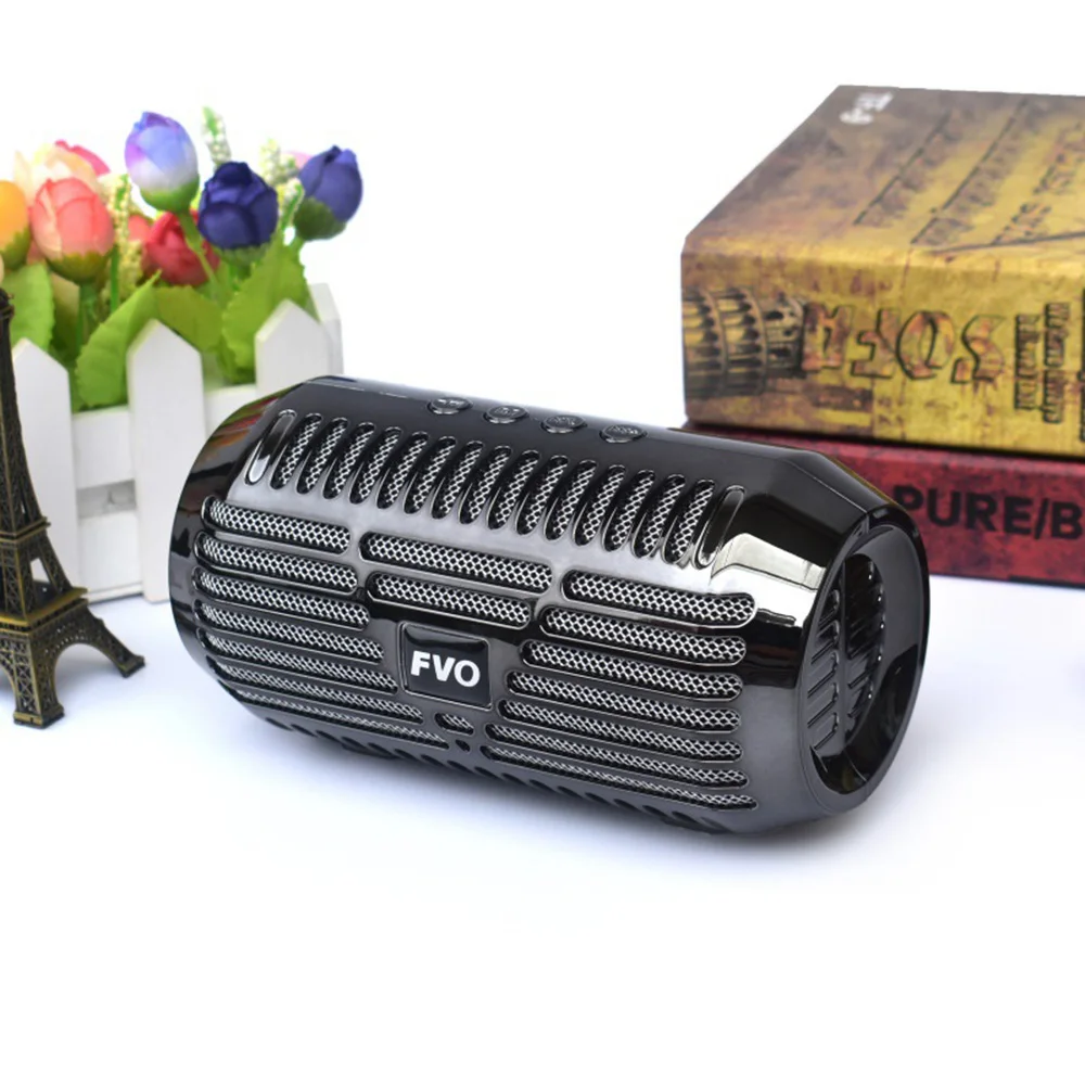Портативный Bluetooth динамик s стерео мини беспроводной динамик с fm-радио USB SD карта AUX MP3 Воспроизведение музыки сабвуфер Колонка для телефона