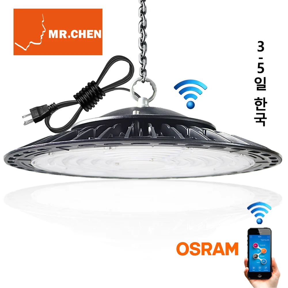 Водонепроницаемый светодиодный светильник для высоких промышленных помещений