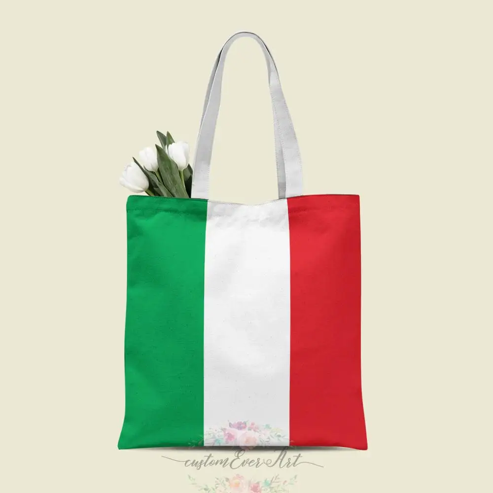 Итальянская Сумка тоут на заказ холщовые сумки шопперы для женщин учителя Сумки