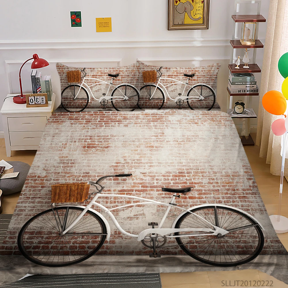 

3D Bedding Set Ships Planes Train Print Quilt Cover Set Queen Size Transportation Facility Cool Fashionable 2/3 Pcs Pillowcase