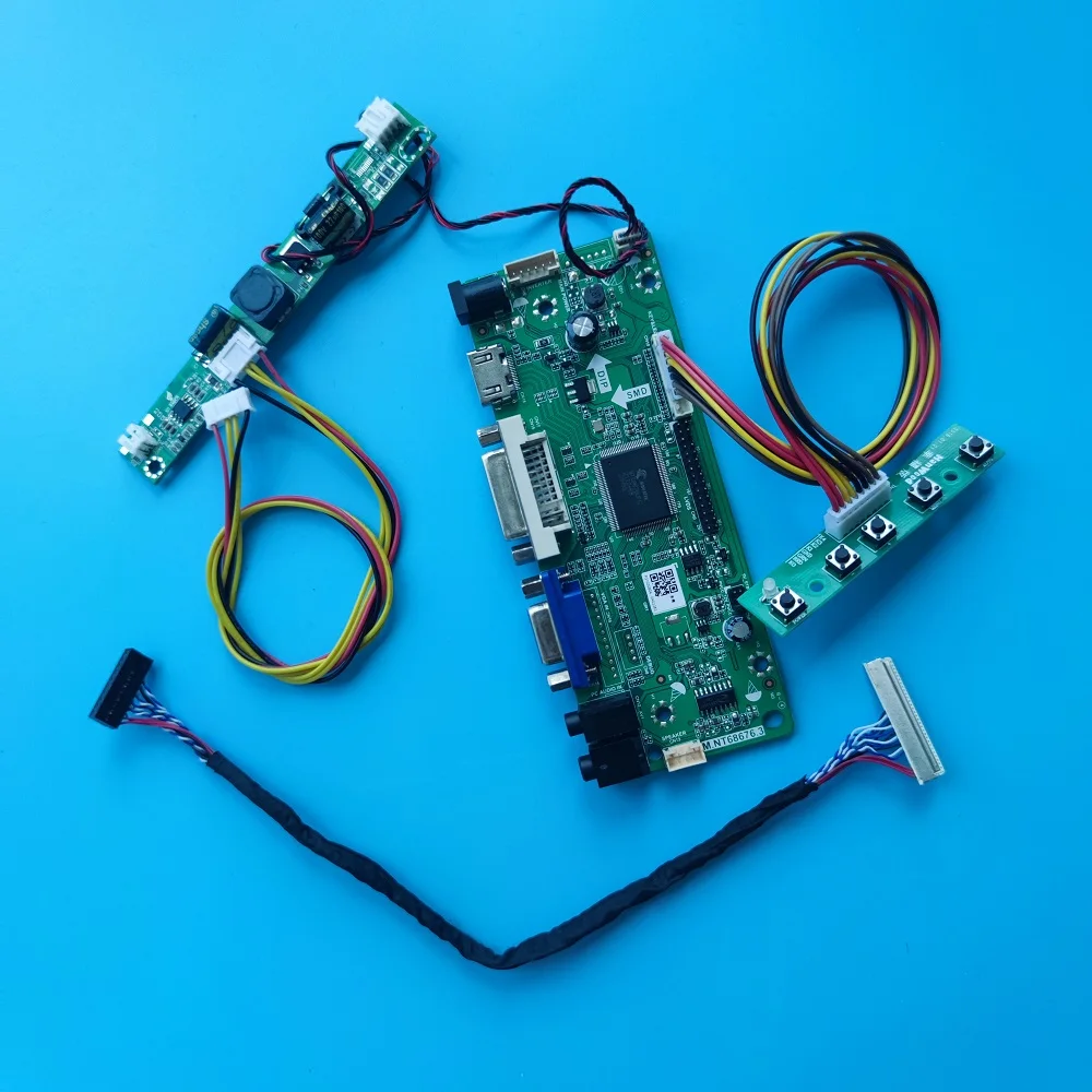 

Kit For LM240WU8-SLD4/SLF1/SLE2/SLE4/SLE3/SLA1/SLA3 Controller board 1920*1200 M.NT68676 HDMI-compatible VGA 24" panel LED VGA