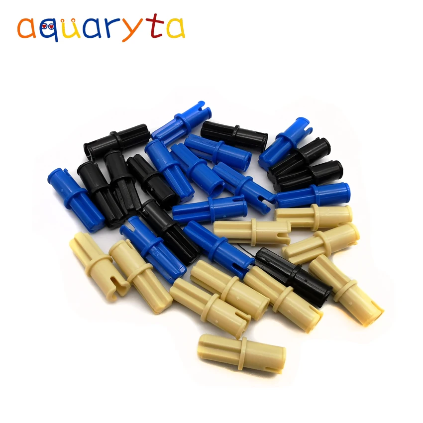 

Aquaryta 100pcs/200pcs Building Blocks Technic 3749 Cross Axis Brick Changeover Catch for DIY Educational Creative Gift Toys