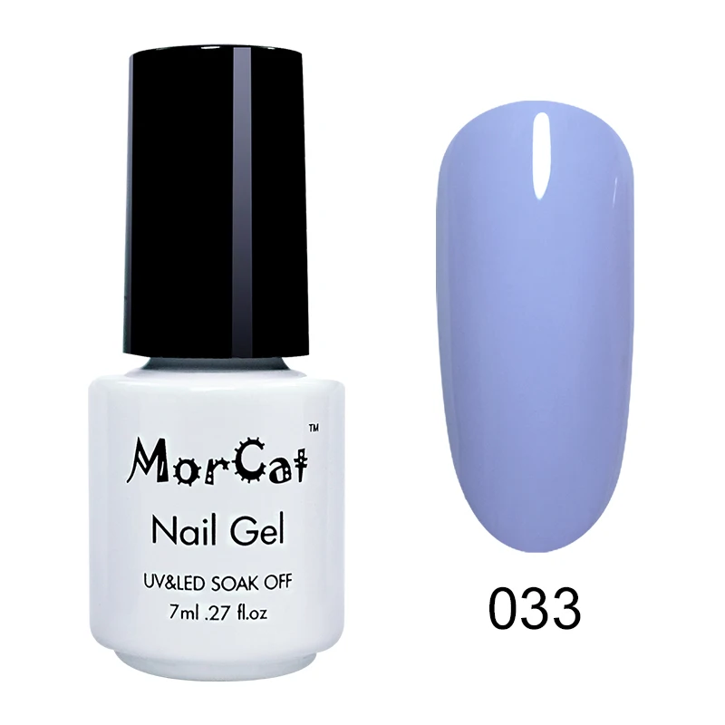MorCat Гель-лак для ногтей 7 мл флуоресцентный Цветной Гель-лак Soak Off неоновый лак для ногтей лак для нейл-арта Vernis полуперманентный УФ - Цвет: 033