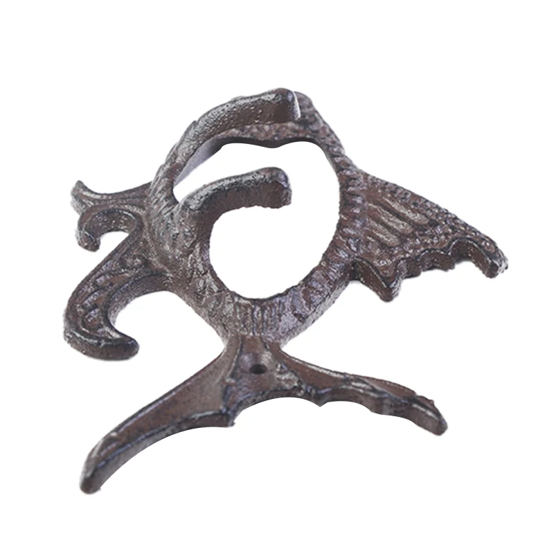 Рыба с двумя крючками океан серии чугунный настенный крюк настенное крепление