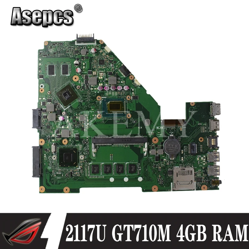 SAMXINNO X550CL материнская плата для ноутбука For Asus Y581C X552C X550C A550C K550C X550CC лаптоп с 2117/1007U