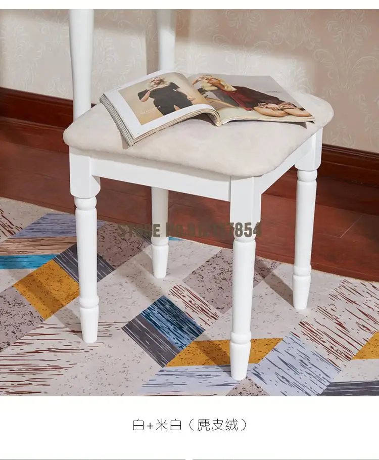 Простой современный скандинавский стул для макияжа туалетный столик в
