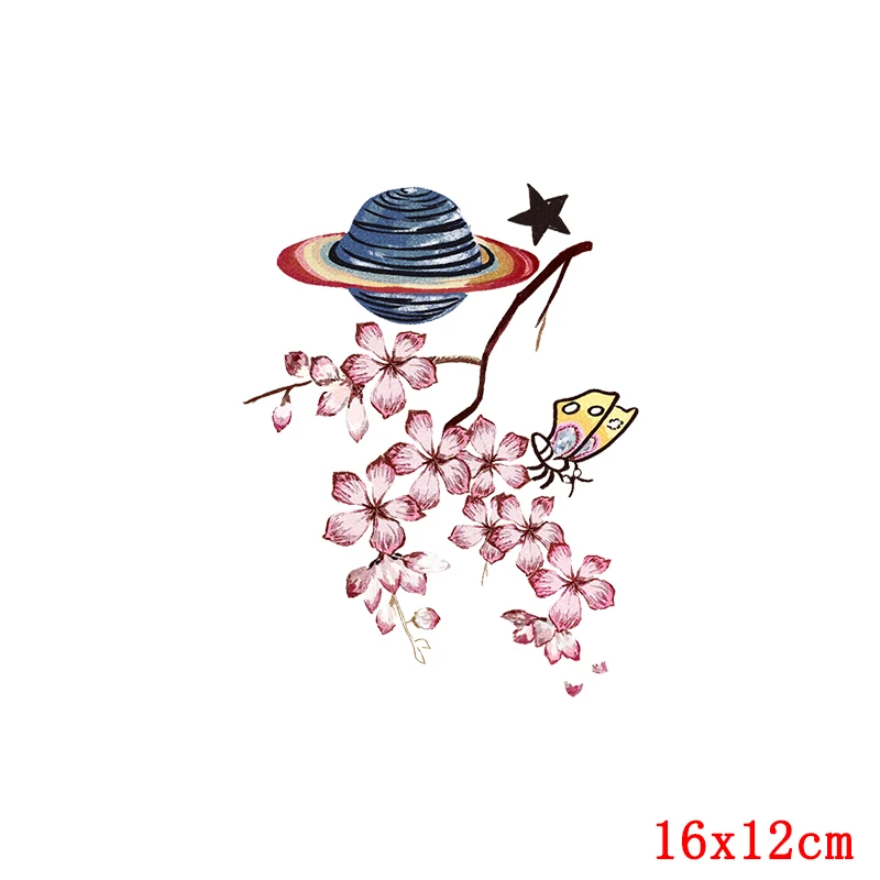 Cactus Patch Iron-on Clothes Cute Animal Clothing Space OUF DIY Accessory Heat Transfer Washable Badges Applique Decorate | Дом и сад