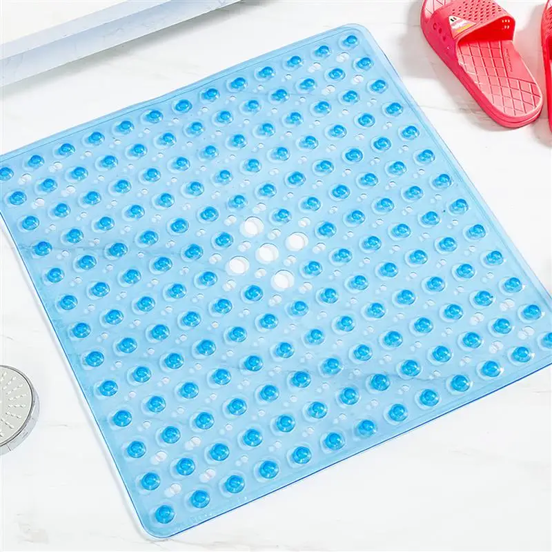 

PVC Non-Slip Bathroom Mat Shower Massage Mat Safety Suction Cup Floor Bath Mat Bath Massage Pad Bathroom Accessories