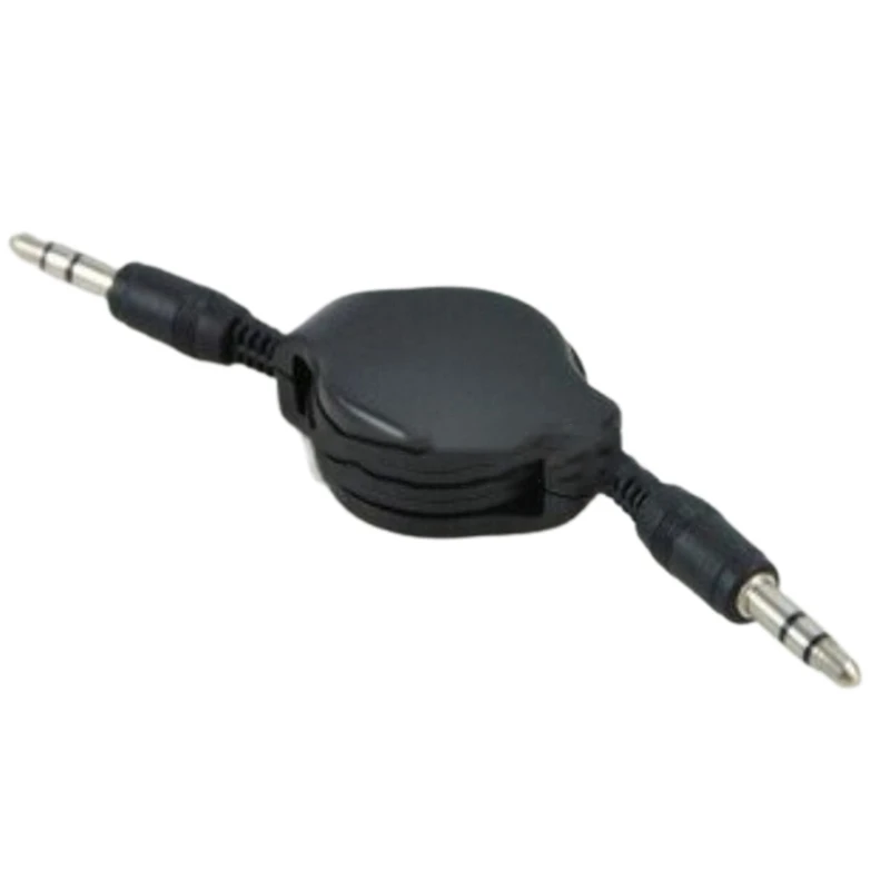 

Car 3.5mm Plug Male to Aux Stereo Retractable Cable Cord For iPod MP3 K3NB