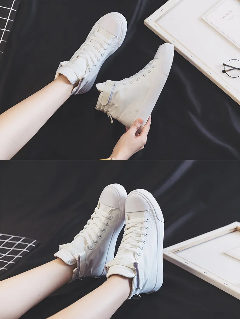 Новые кроссовки унисекс; zapatos de mujer; обувь с высоким берцем; Женская Осенняя мода года; Вулканизированная обувь; женская повседневная обувь на плоской подошве со шнуровкой