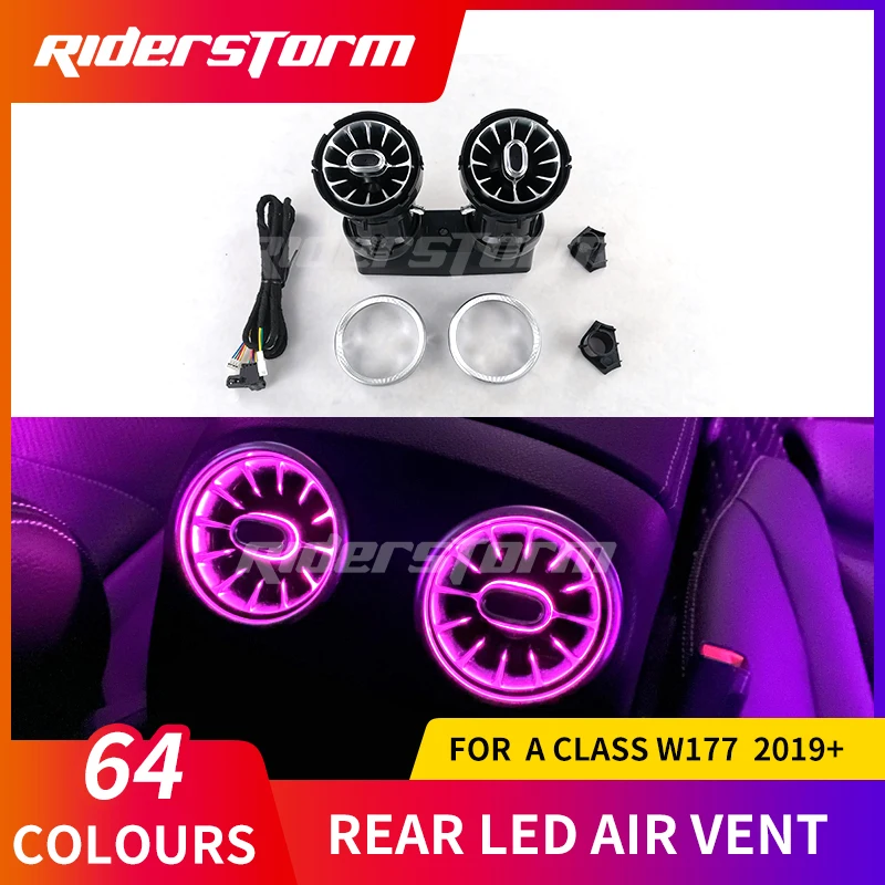 Светильник щение салона для Mercedes A class A200 A180 W177 A177 вентиляционные отверстия