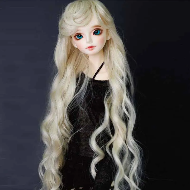BJD парики 1/3 крышка Головы Куклы для ночной куклы Lori 1 3 22 24 см окружность головы