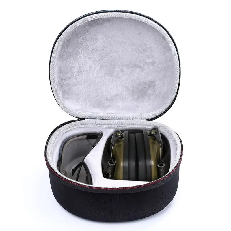 

Portable Hard EVA Carrying Case For Howard Leight Sport Earmuff Headphones and Sharp-Shooter Eyewear Glasses 20CB