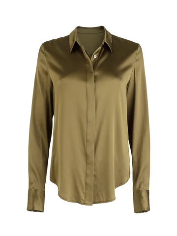 SuyaDream Женская шелковая блузка