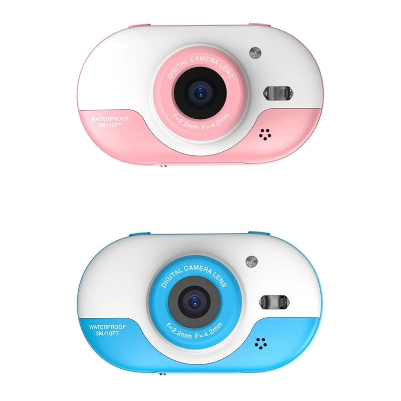 

Цифровая детская мини-камера, 2 дюйма, 1080P, подарок ребенку на день рождения, милая портативная видеокамера