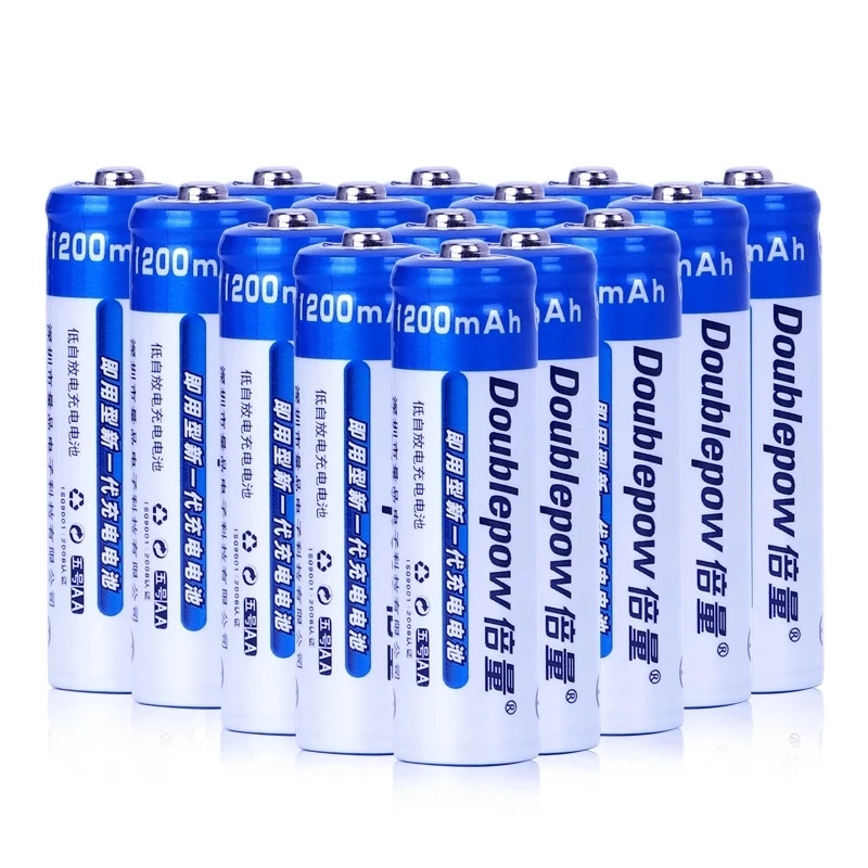 

AA Rechargeable Battery 1.2V 1200mAh Ni-MH AA Rechargeable Batteries 2A AA NiMH Battery For Camera Flashlight Toy Remote Control