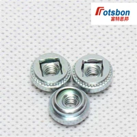LAC-M5-12 Floating Self-Clinching Fasteners Thread Self-Locking Torque Cabinet Insert Thin Sheets Metal Rivet Nuts Panels PCB