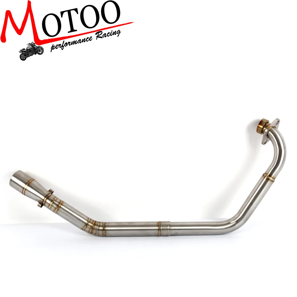 Мотоцикл Полная система Модифицированная средняя Соединительная труба без