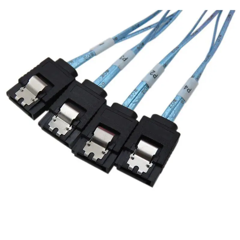50 см Внутренняя Mini SAS SFF-8087 36P до 4 x SATA 7 пин внешний соединительный кабель с