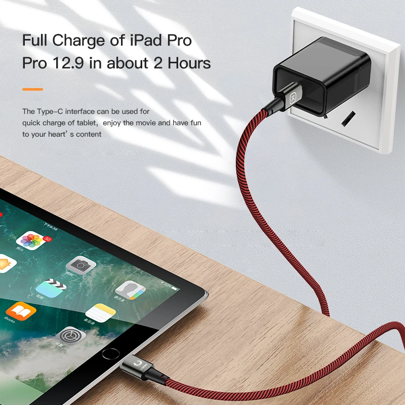 KUULAA 100 Вт Quick Charge 4 0 USB-C шнур для быстрой зарядки USB C к Type SamsungS20 PD кабель MacBook Pro IPad