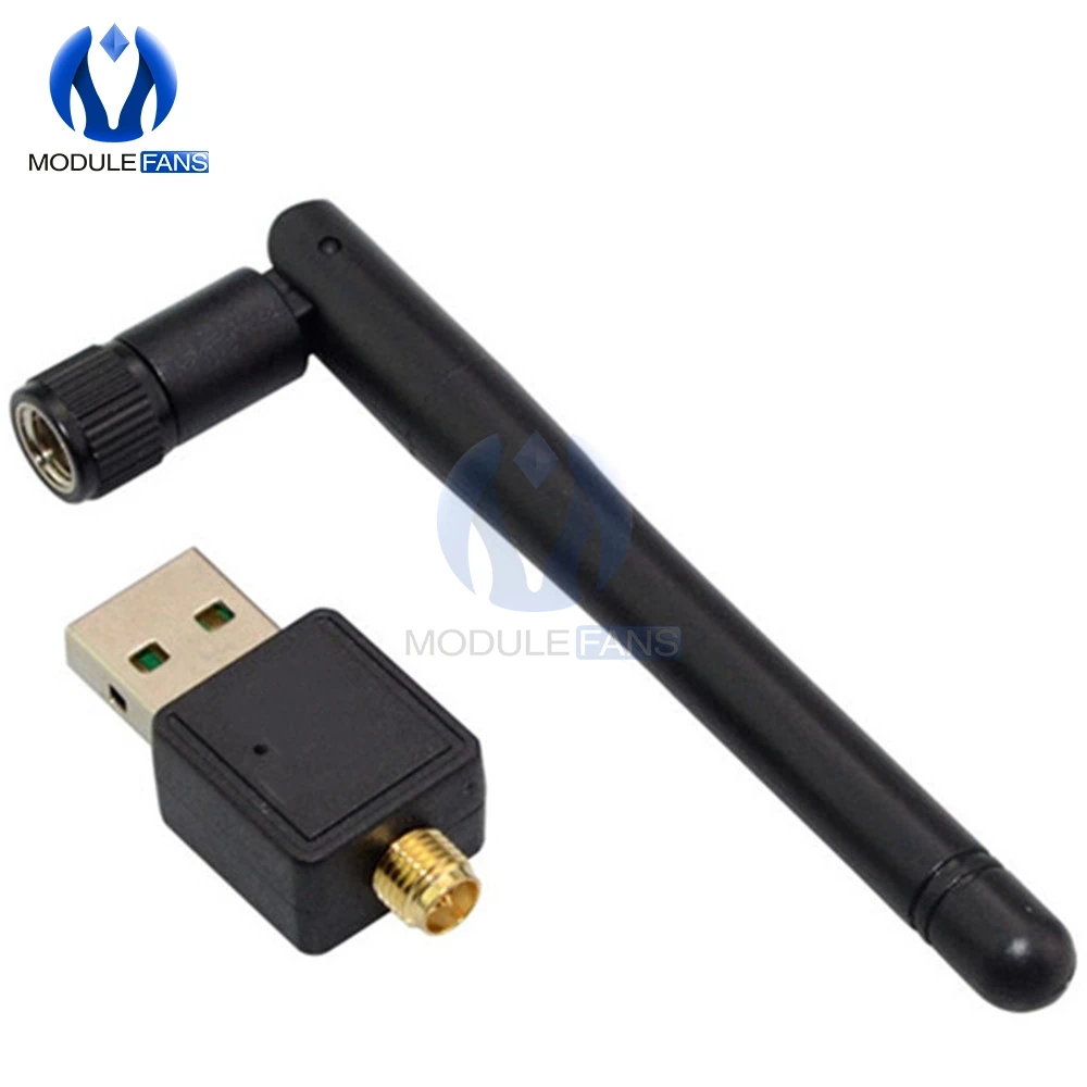Мини 150 Мбит/с Портативный USB WiFi беспроводной адаптер ключ Lan Карта 5 дБ
