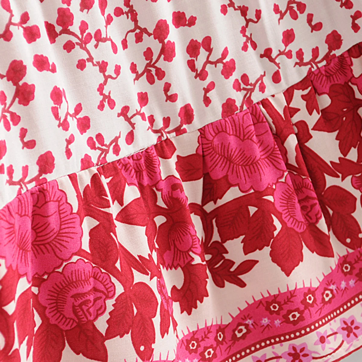 

Jastie Summer Beach Boho Maxi Skirt Women Floral Print Skirts Hippie Chic Casual Long Skirt Bohemian Female Faldas Jupe Saia