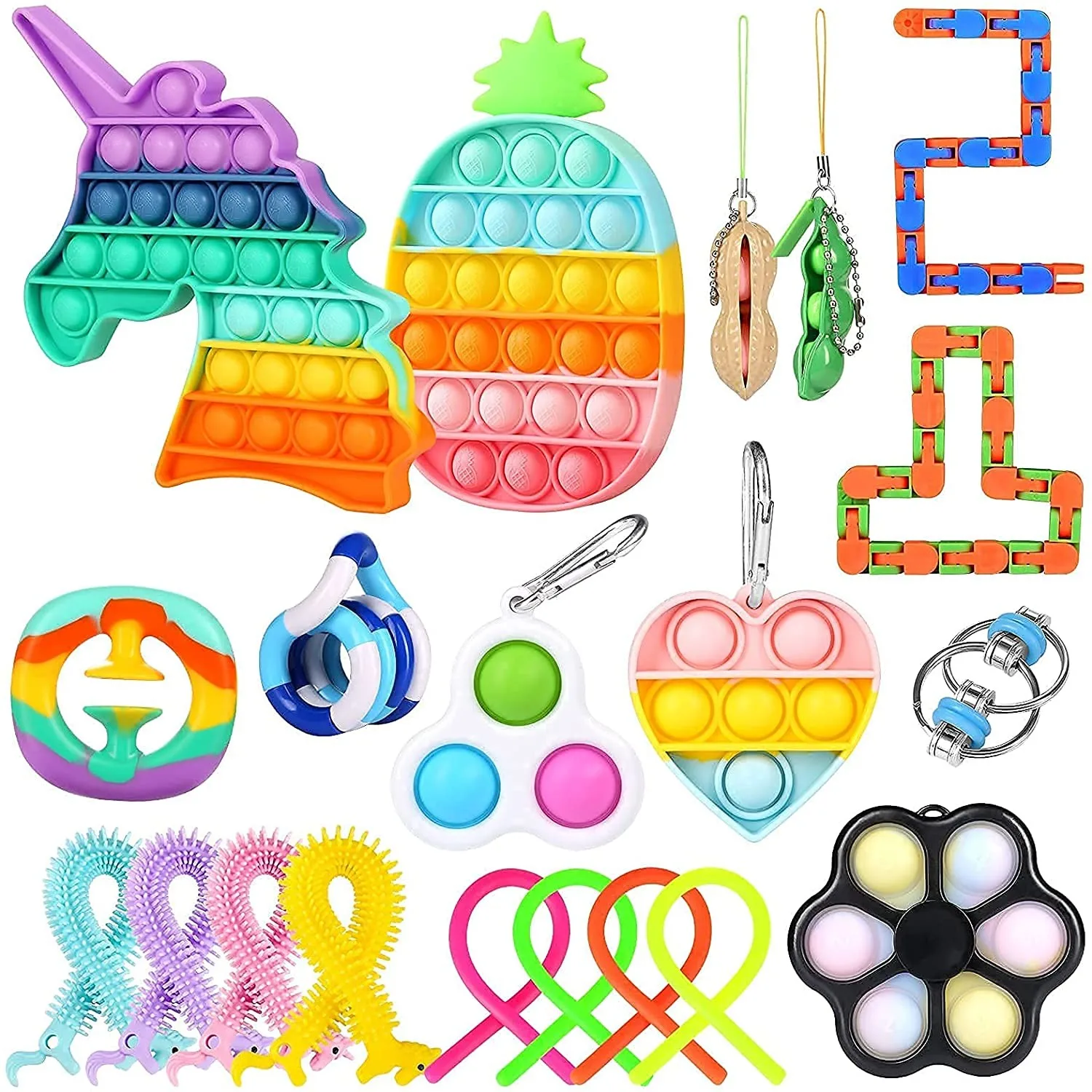 

Stress Relief Sensory Toy Set Simpl Dimmer Stress Relief And Anti-Anxiety Tools ForChildren And Adults Antistress Hand Fidget