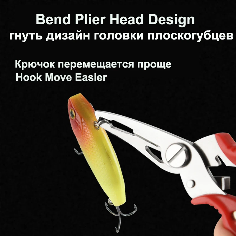 

Fishing Pliers Fish Line Cutter Scissors Mini Fish Hook Remover Multifunction Tools New Black Beak Jaw Fishing Knife Tools