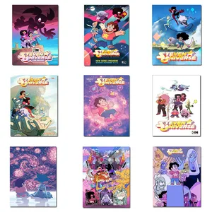 Постеры и принты для детской комнаты, аниме постер с большим пончиком Стивен Вселенная, Настенная картина, холст, украшение для дома