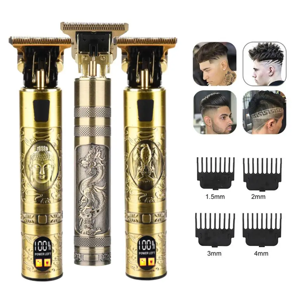 Мужской триммер для волос электробритва с USB-разъемом машинка стрижки бороды |