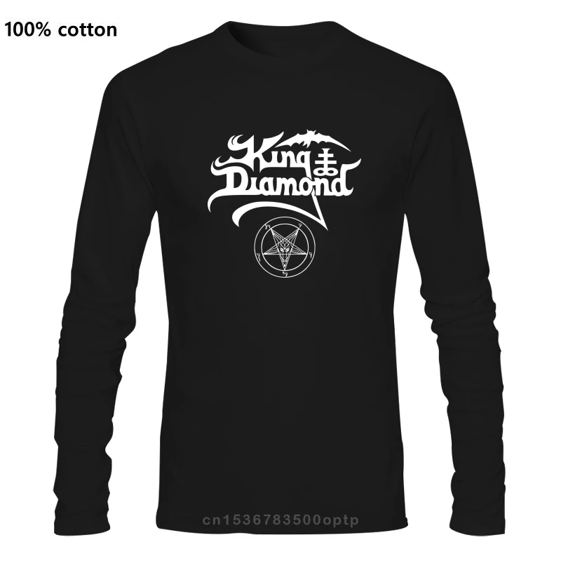 

Футболка с металлическим логотипом King Diamond