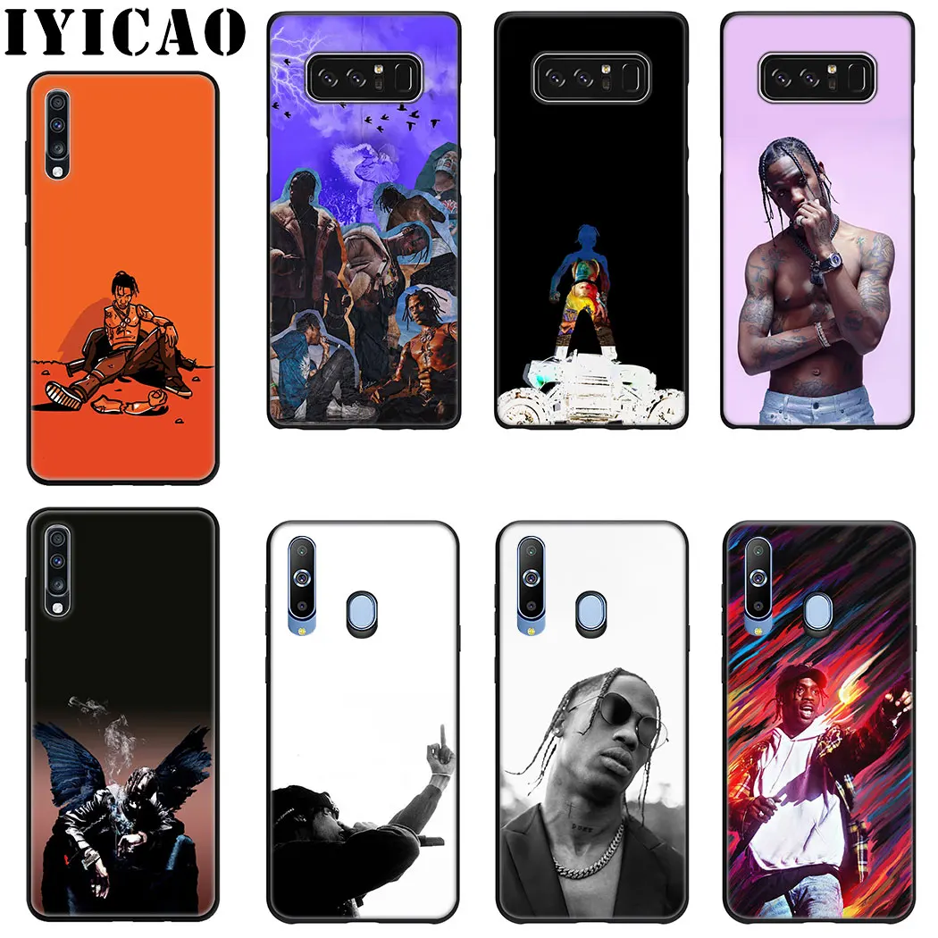 Rapper Travis Scott Soft Silicone Case for Samsung Galaxy Note 10 Plus A50s A40s A30s A20s A10s TPU Cover |