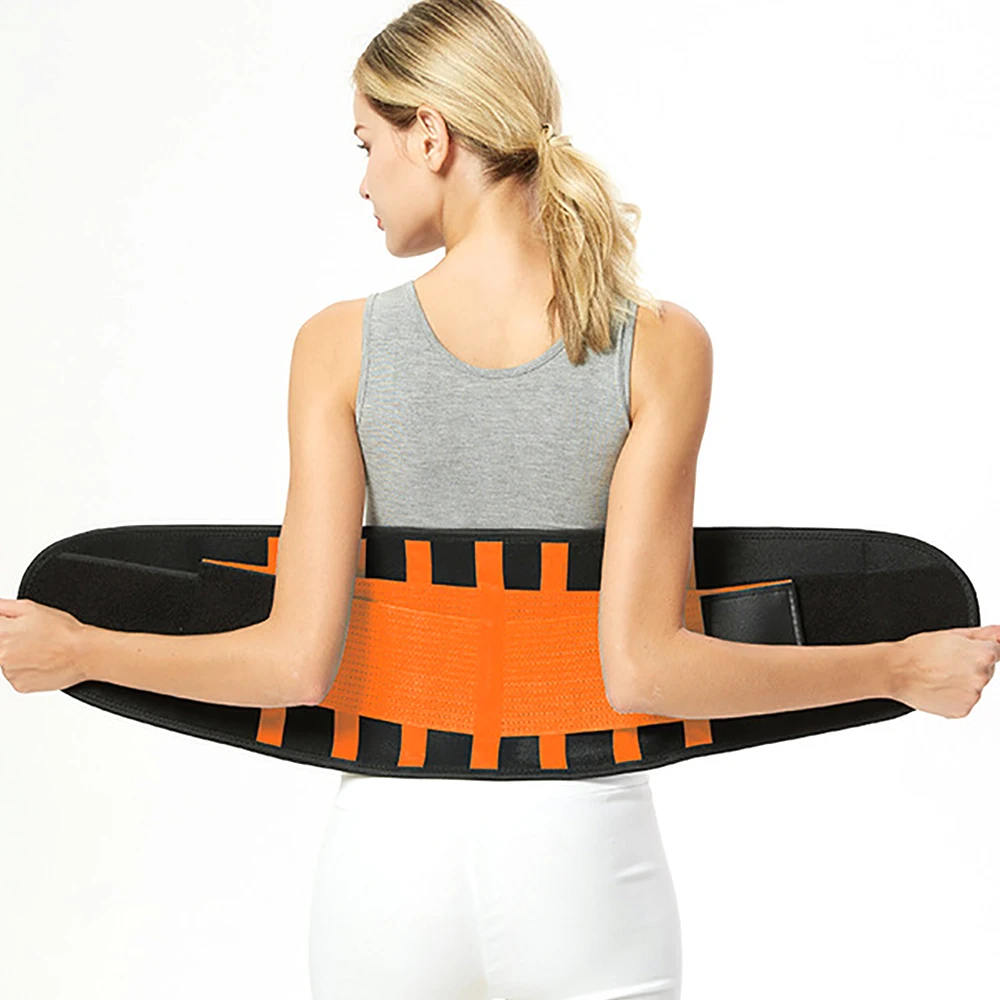 

Medical Corset Belt Brace Disc Herniation Lumbar Back Support Belt Waist Spine Posture Corrector Strain Pain Relief Men Women