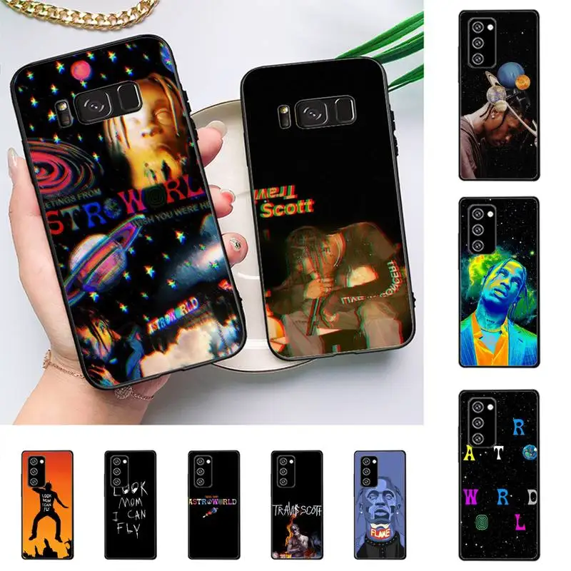 

Raper travis scott Phone Case For Samsung Galaxy Note 10Pro 20ultra cover for note 20 note10lite M30S