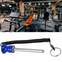 aluminium magnetic weight stack pin with pull rope strength training accessories