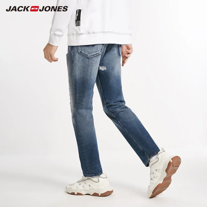 JackJones зимняя мужская мода тренд стрейч джинсы длинные брюки 218432524 | Мужская одежда